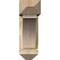 Ekena Millwork Thorton Arts and Crafts Rough Sawn Bracket w/ Offset Brace, Douglas Fir, 6"W x 18"D x 18"H BKT0604X18X18THR03RDF - alternate 3